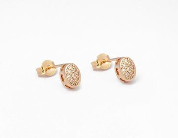 Brinco Folheado a ouro 18k